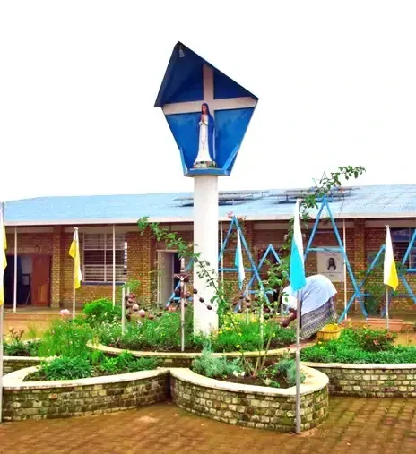 Chapel of Apparitions at Kibeho in Rwanda