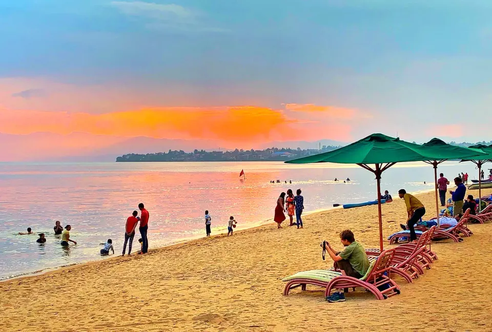 Gisenyi Beach & Rubavu Hot Springs