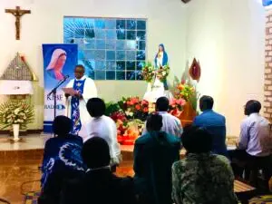 Chapel at the Kibeho apparition site