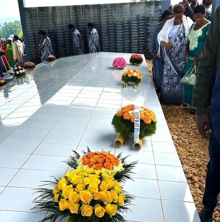Kibeho genocide memorial ground