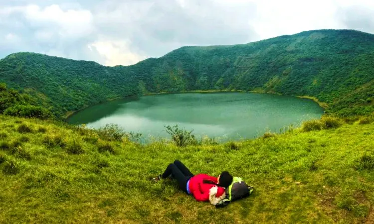 Mount Bisoke & Crater Lake