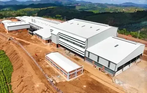 Tea factory in Nyaruguru