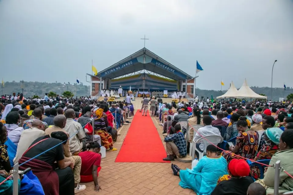 Kibeho Welcomes More Than 80,000 Pilgrims for the 2026 Assumption Celebration: photo 1 from Kibeho, Rwanda