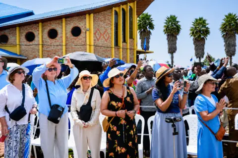 Cover photo for "Kibeho Welcomes More Than 80,000 Pilgrims for the 2026 Assumption Celebration", news from Kibeho, Rwanda